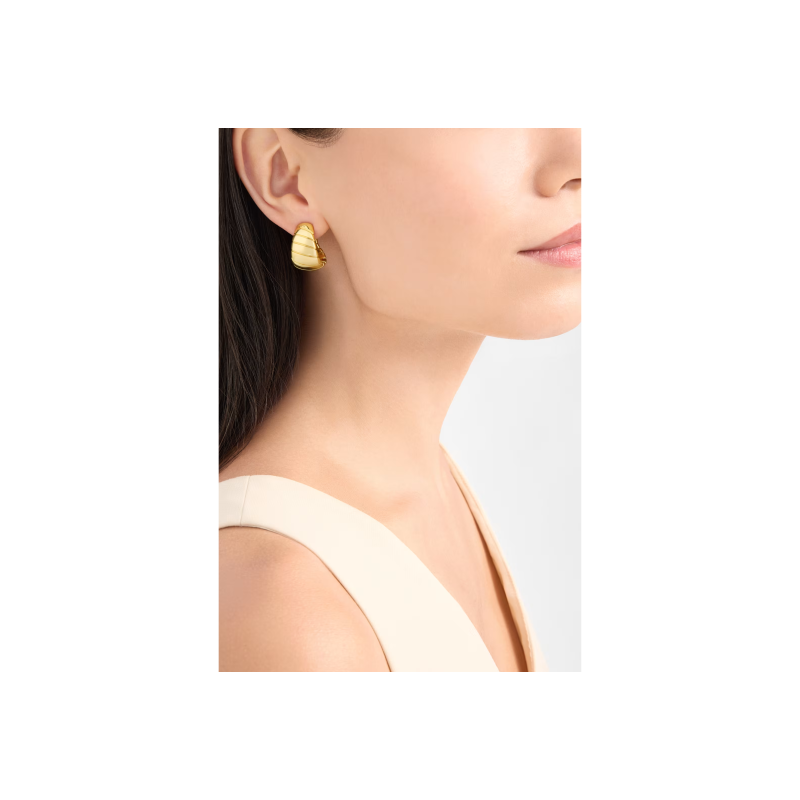 Bulgari | ORECCHINI BVLGARI TUBOGAS IN ORO GIALLO - OR860778 (3)