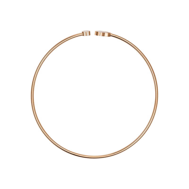 Chopard | CHOPARD - COLLANA GIROCOLLO HAPPY HEARTS, ORO ROSA ETICO, DIAMANTE, MADREPERLA - 819482-5303 (3)