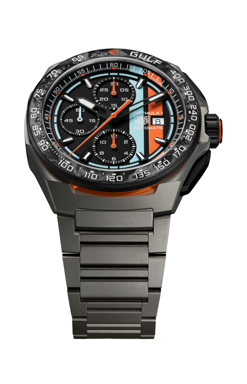 Tag Heuer | TAG HEUER FORMULA 1 CHRONOGRAPH X GULF - LIMITED EDITION - CBZ208B.BF0009 (4)