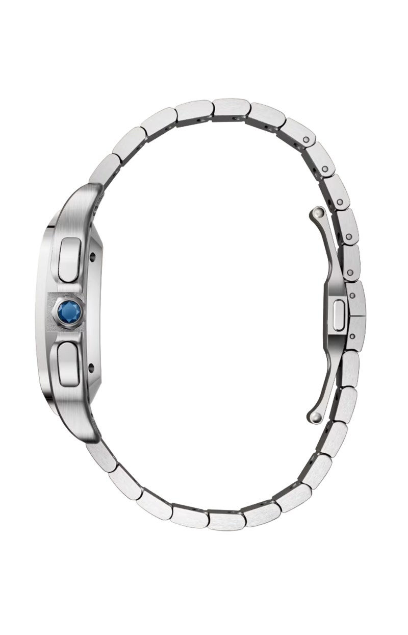 Cartier | SANTOS DE CARTIER MODELLO GRANDE, ACCIAIO, AUTOMATICO - WSSA0083 (3)
