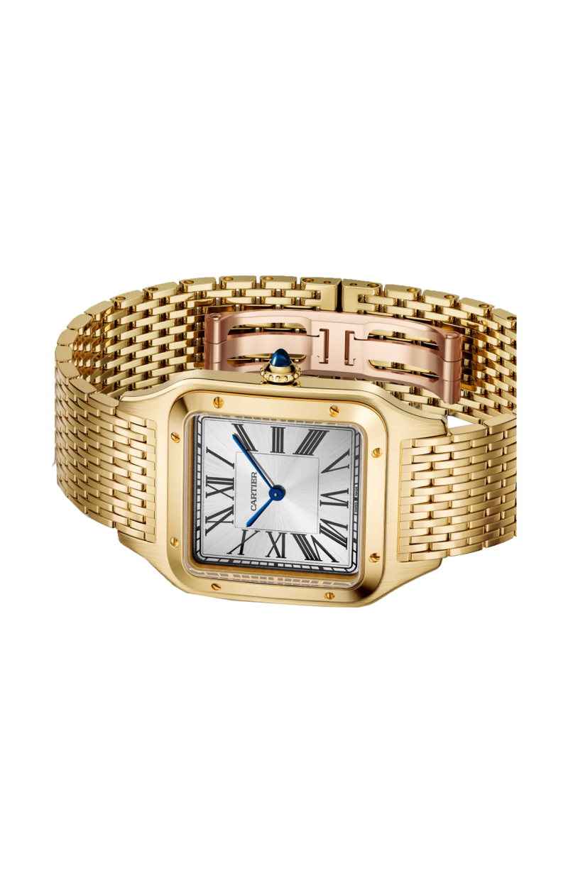 Cartier | SANTOS-DUMONT MODELLO GRANDE, ORO GIALLO, MANUALE - WGSA0122 (5)