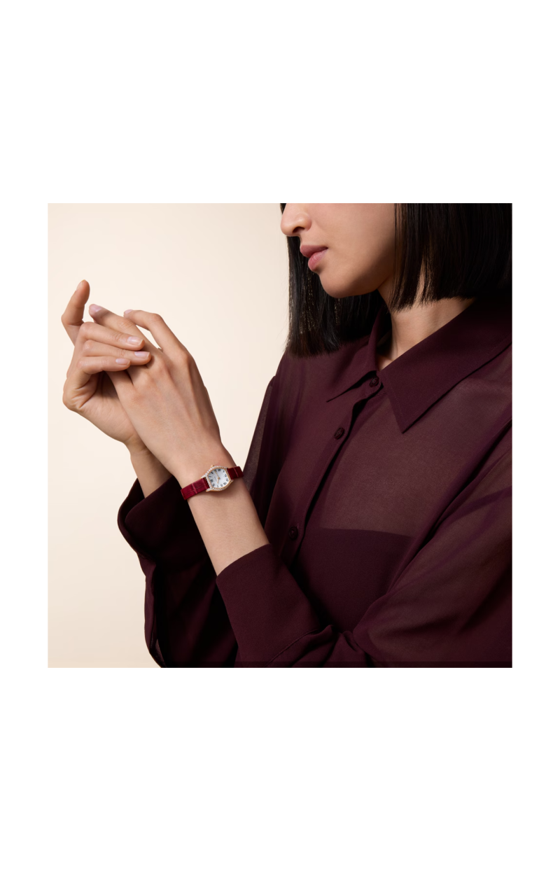 Cartier | TORTUE MODELLO MINI, ORO ROSA, DIAMANTI, QUARZO - WJTO0011 (4)
