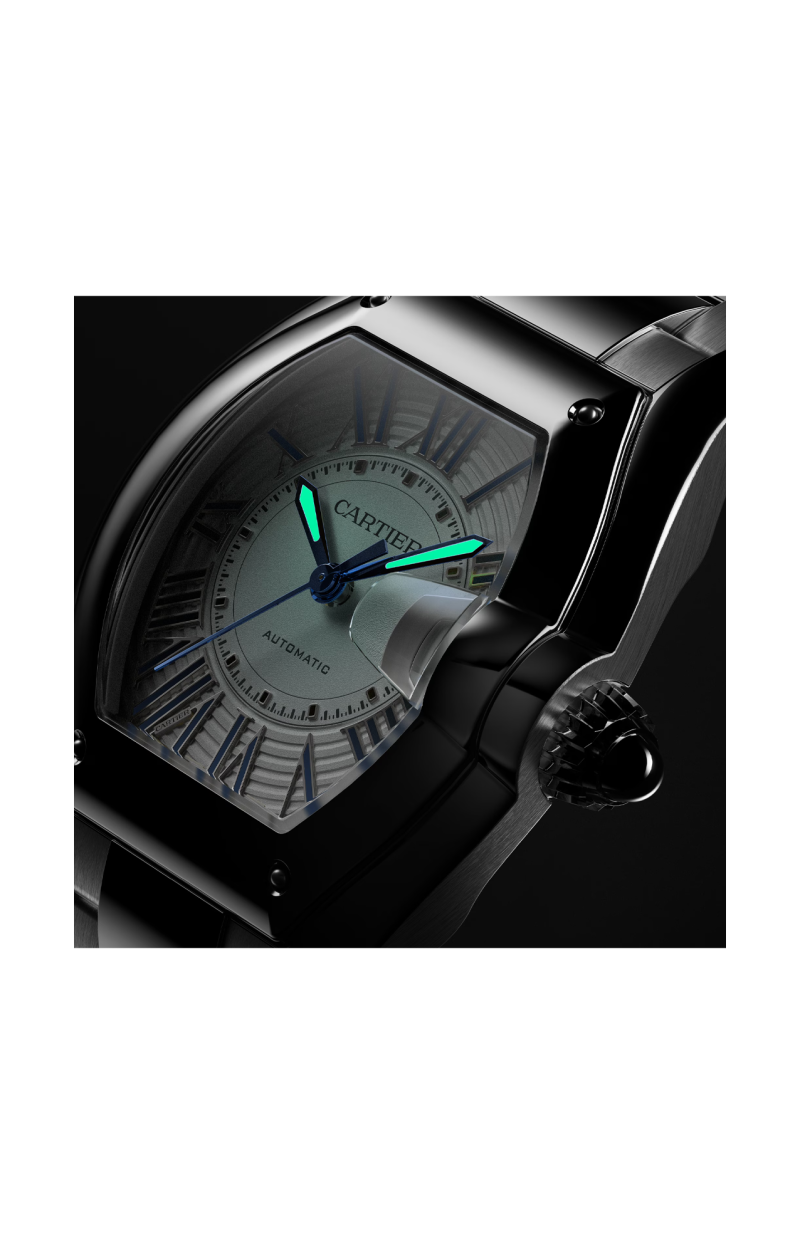 Cartier | ROADSTER MODELLO GRANDE, ACCIAIO, AUTOMATICO - WSRD0020 (10)