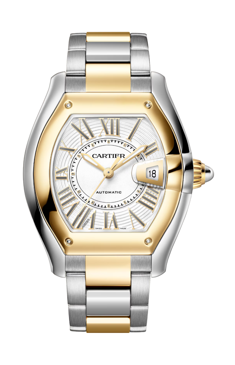 Cartier | ROADSTER MODELLO GRANDE, ORO GIALLO, ACCIAIO, AUTOMATICO - W2RD0010 (1)
