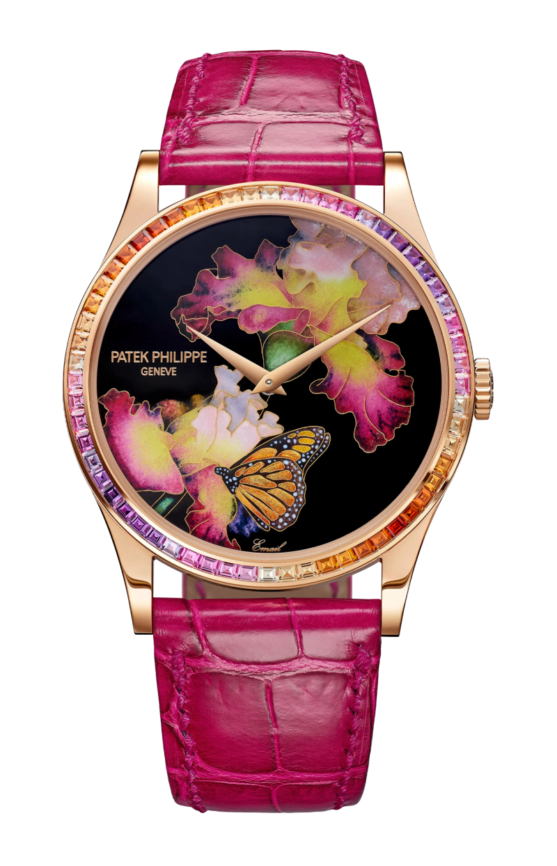 Patek Philippe | RARE HANDCRAFTS FARFALLA ROSA, AUTOMATICO - LIMITED EDITION - 5077/356R-001 (1)