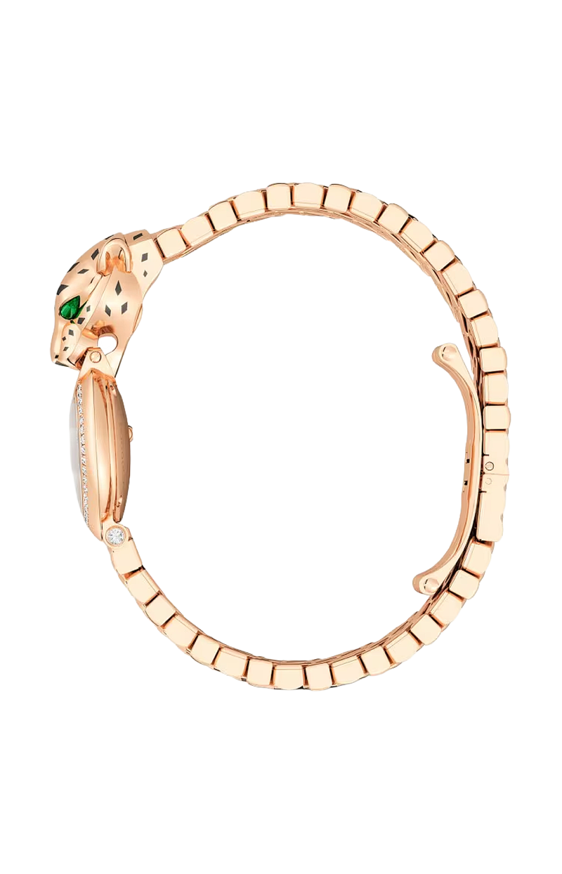 Cartier | LA PANTH&Egrave;RE DE CARTIER, 23.6 MM, QUARZO, ORO ROSA, DIAMANTI - HPI01381 (2)