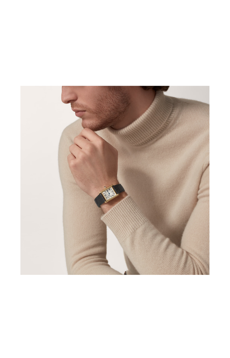 Cartier | TANK LOUIS CARTIER MODELLO MEDIO, QUARZO, ORO GIALLO - WGTA0067 (6)