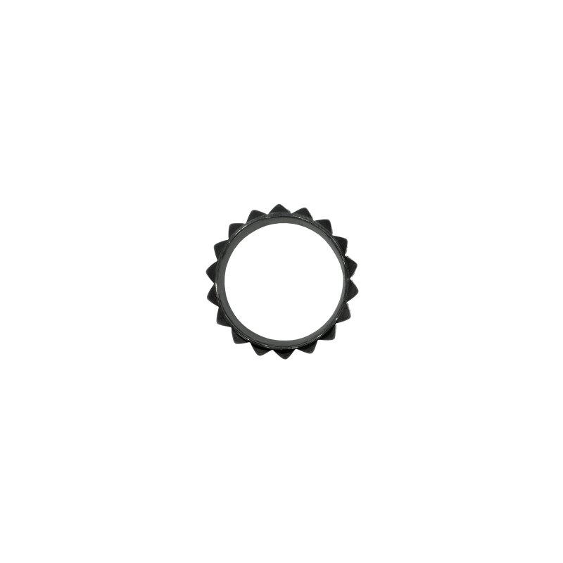 Bartorelli Italian Jewels | FEDE TRIPLA PIRAMIDI IN ORO NERO CON PAV&Eacute; DI DIAMANTI NERI - FEDETRIPLADIABLKON (3)
