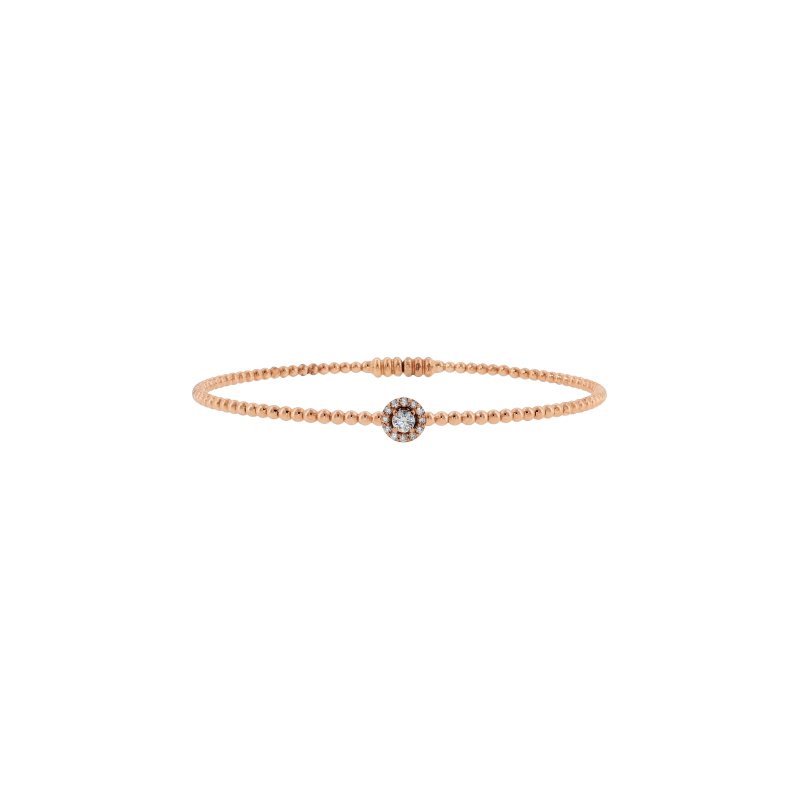 Bartorelli Italian Jewels | BRACCIALE IN ORO ROSA  CON DIAMANTI - 1PU1482138/1 (1)
