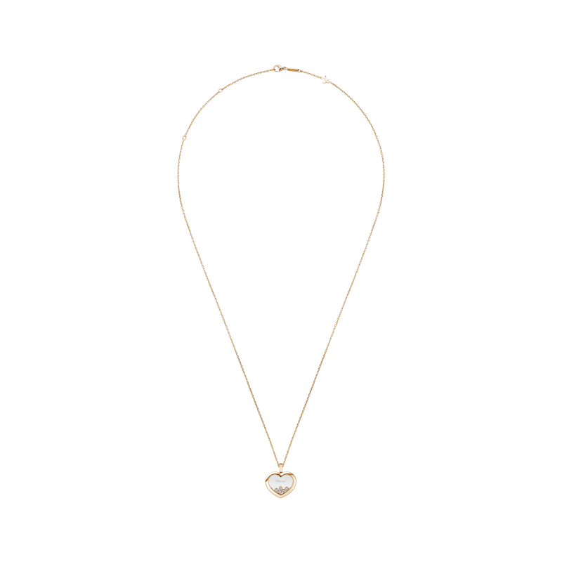 Chopard | CHOPARD - CIONDOLO HAPPY DIAMONDS ICONS IN ORO ROSA ETICO, DIAMANTI - 79A039-5001 (3)