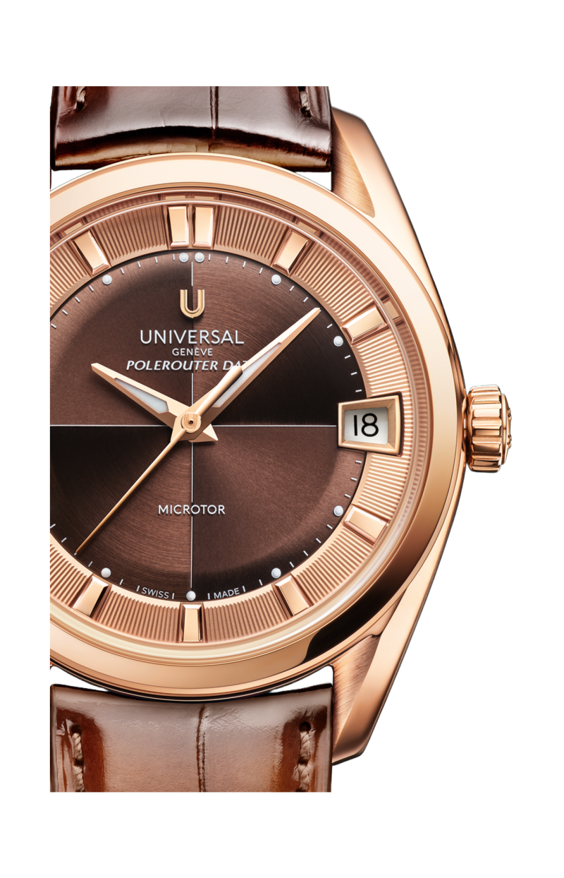 Universal Gen&egrave;ve | LA POLEROUTER DATE BROWN - UGPO003 (2)
