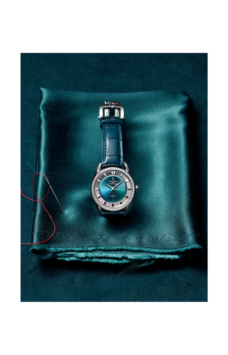 Universal Gen&egrave;ve | LA POLEROUTER CAMA&Iuml;EU AQUA MINT - UGPO011 (3)