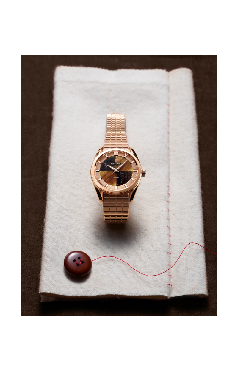 Universal Gen&egrave;ve | LA POLEROUTER HARDSTONE TIGER'S EYE - UGPO006 (4)