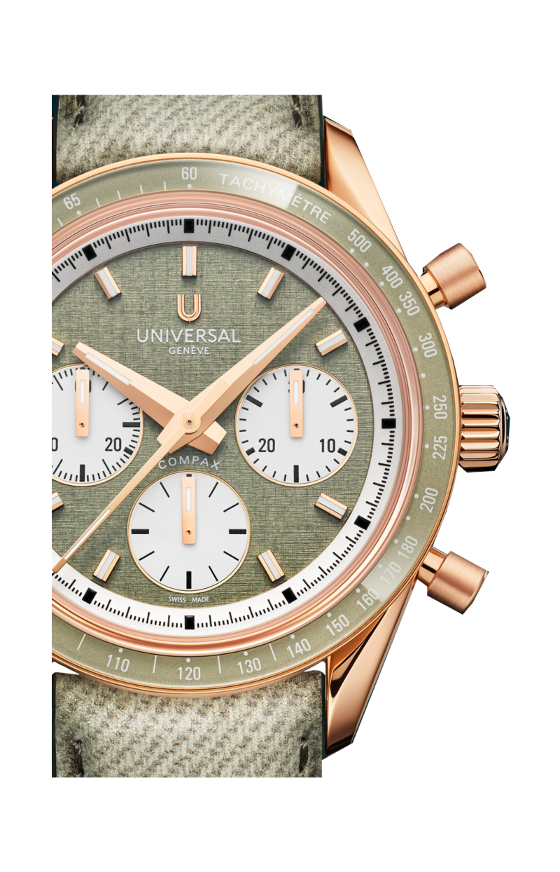 Universal Gen&egrave;ve | LA COMPAX CAPSULE SAGE GREEN - UGCO006 (2)