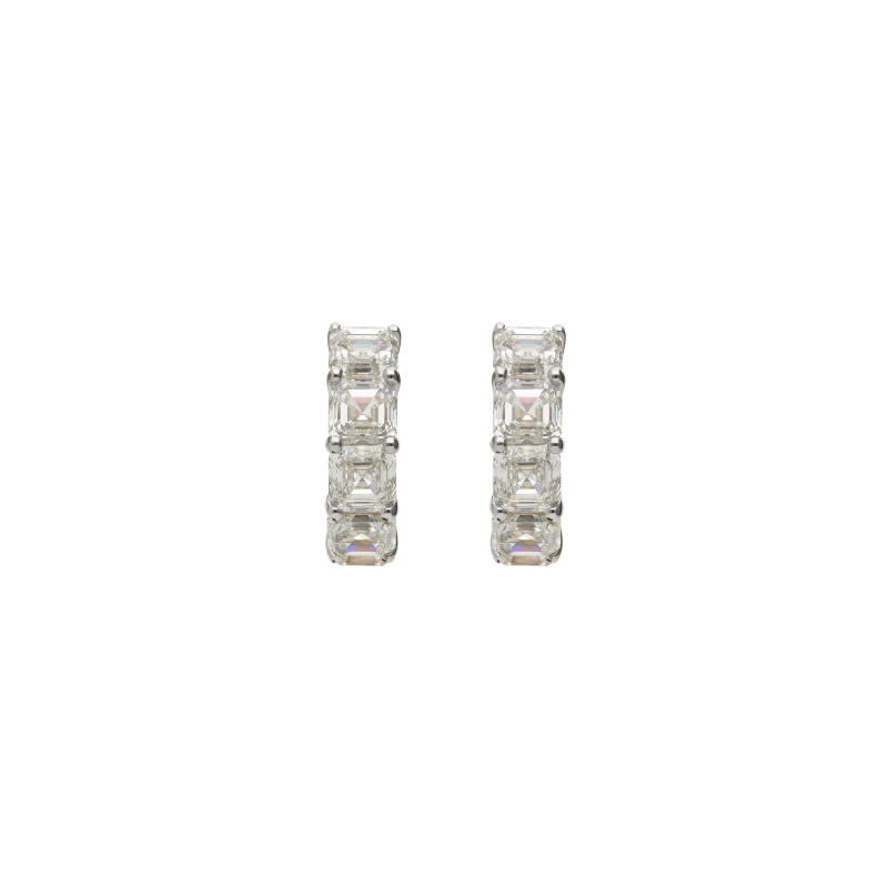 Bartorelli Italian Jewels | ORECCHINI A CERCHIO IN ORO BIANCO E DIAMANTI CERTIFICATI GIA - BOCCERCHIOT.SMEOB (1)