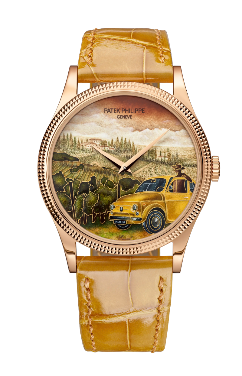 Patek Philippe | RARE HANDCRAFTS, STOP-OFF IN CHIANTI, AUTOMATICO - LIMITED EDITION - 5177R-010 (1)