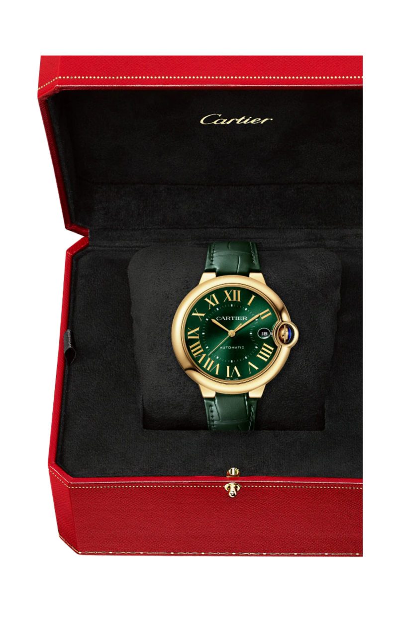 Cartier | BALLON BLEU DE CARTIER, ORO GIALLO, AUTOMATICO - WGBB0062 (6)