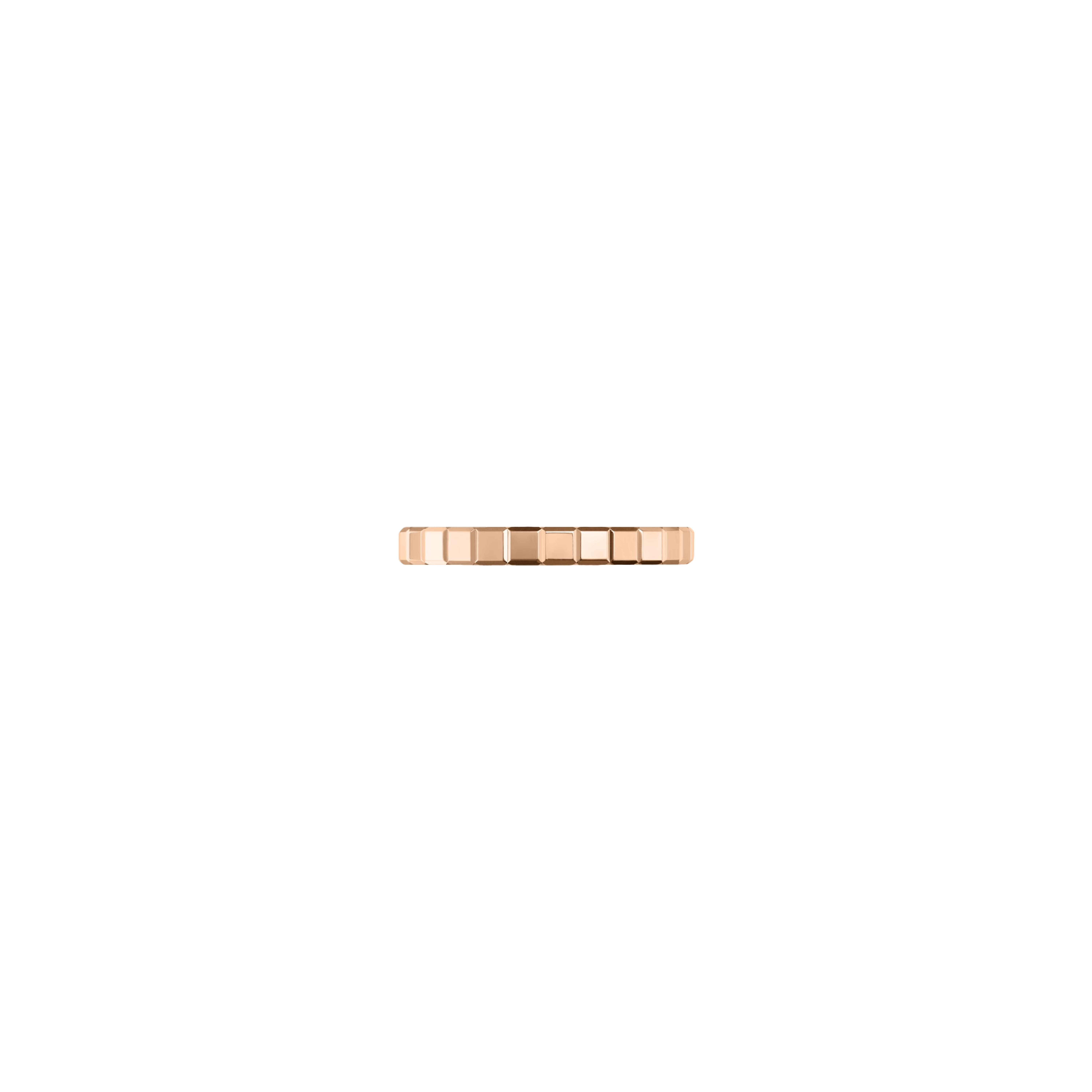 Chopard | CHOPARD - ANELLO ICE CUBE PURE IN ORO ROSA - 827702-5199 - 827702-5190 (2)