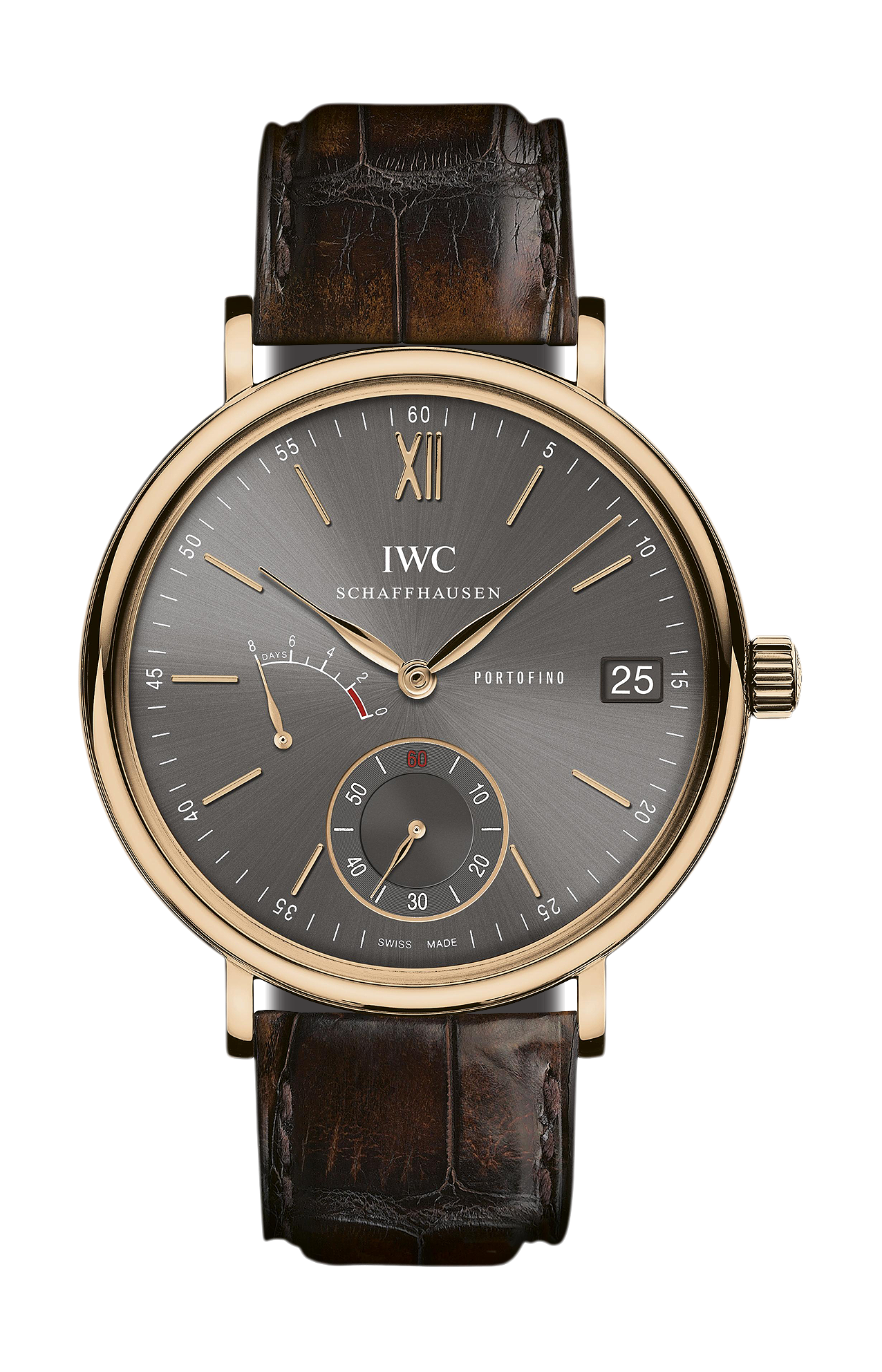 Iwc Schaffhausen | PORTOFINO HAND-WOUND EIGHT DAYS - IW510104 (1)